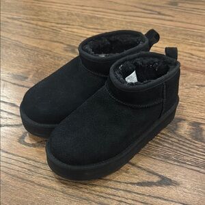 Black Suede Ankle Boots